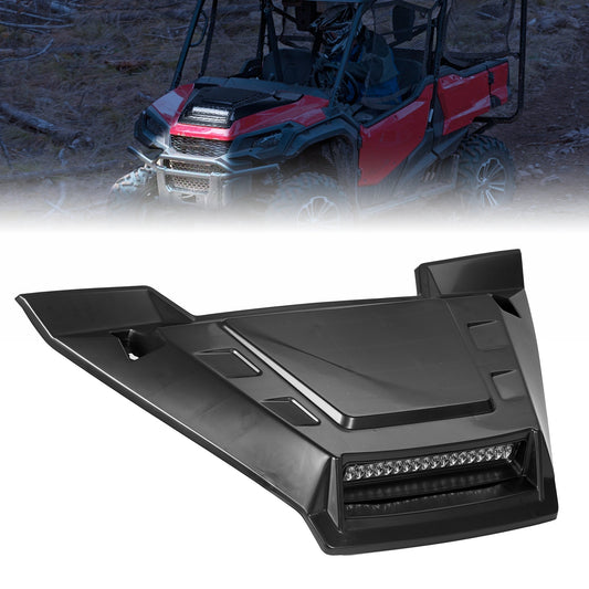 Sport Hood Scoop with LED Light for Pioneer 1000 3P/5P/6P - Kemimoto