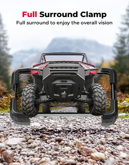 Phone Mount Holder for Polaris Ranger 1000/XP/Crew XP, Fits 4.7" - 7.0" Phones - Kemimoto