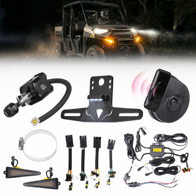 UTV/ATV Universal Turn Signal Kit with Dash Indicator & Sync Taillight