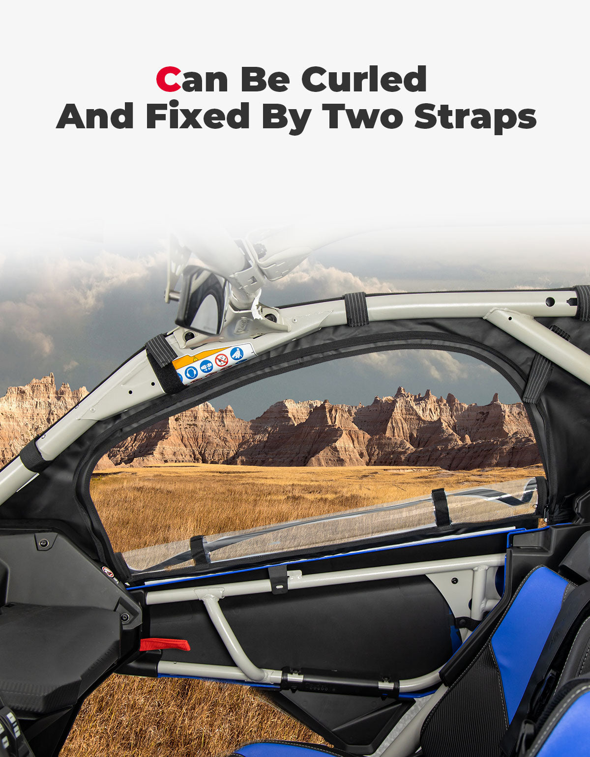 Upgraded Soft Cab Enclosure Doors for Can-Am Maverick X3 MAX