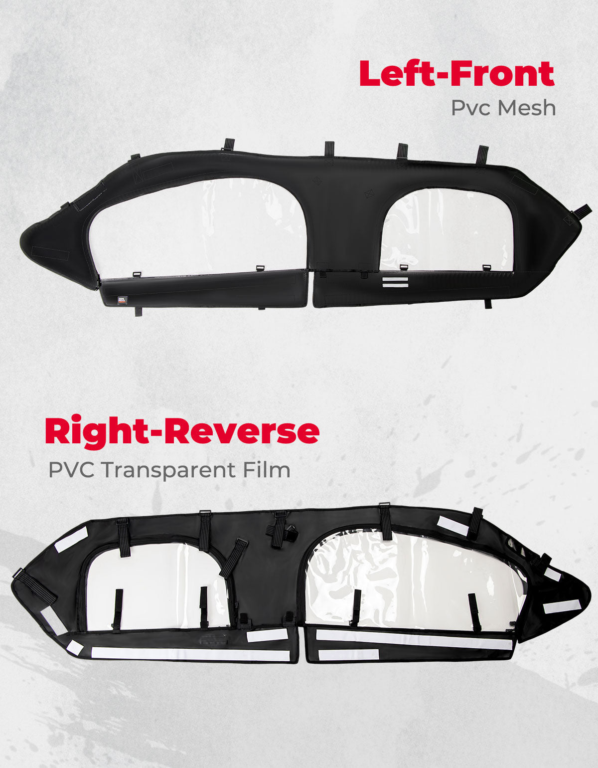 Upgraded Soft Cab Enclosure Doors for Can-Am Maverick X3 MAX