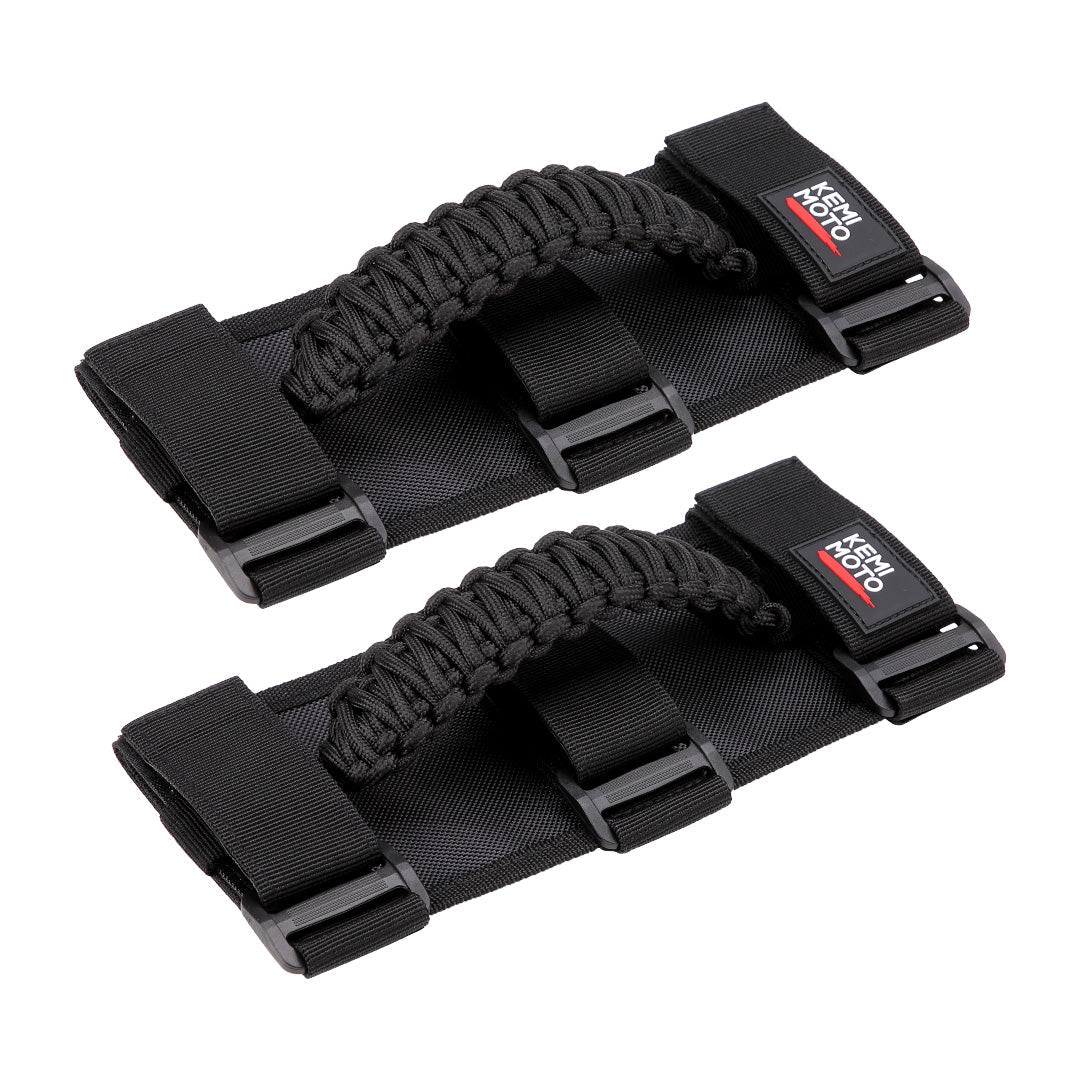 UTV Universal Heavy Duty Grips, Grab Handle Fit 1.5-2â€?Roll Bar - KEMIMOTO