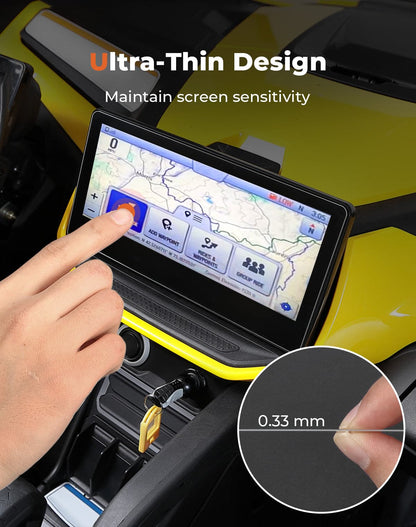 Screen Protector 10.5" Ã— 4.9â€?for Can-Am Maverick R | Ski-Doo