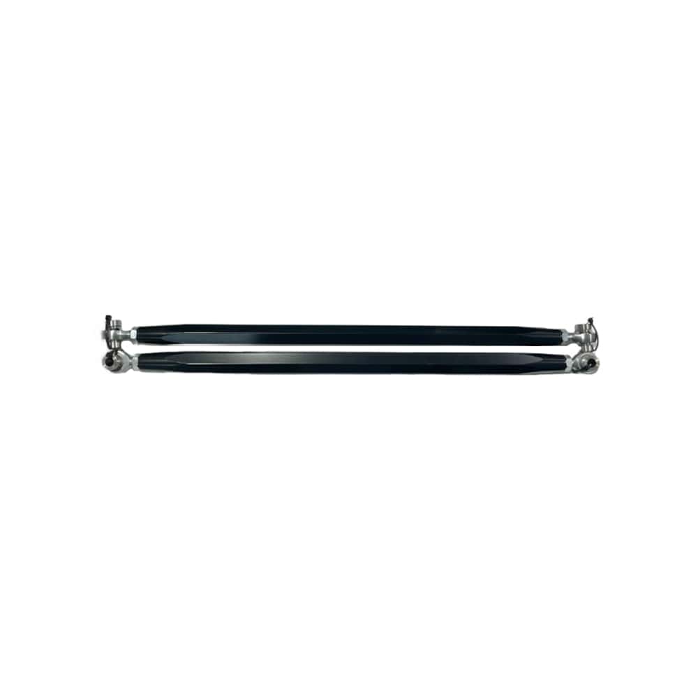 Polaris Pro R / Turbo R High Clearance Radius Rods by AJK Offroad Black Upper Rods