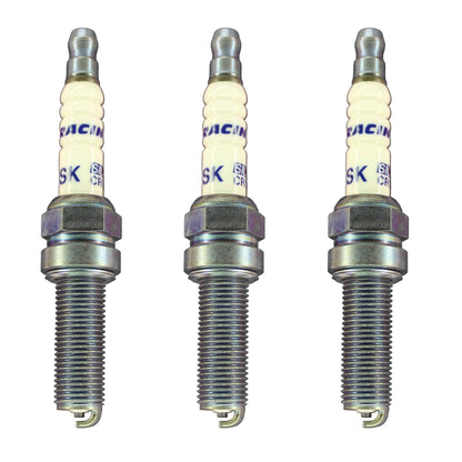 Brisk Can-Am Maverick R Silver Racing Spark Plug Set - (3)