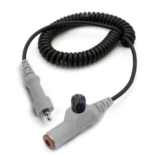 Headset and Helmet Kit Extension Cable with Volume Control - STX Stereo