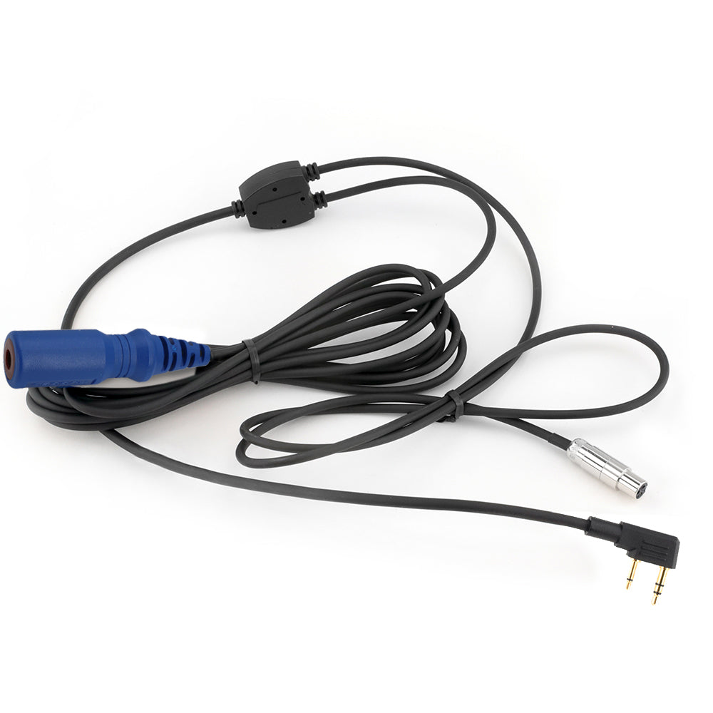 RUGGED Wired XL Single Seat Car Harness with Pre-Wired 2-Pin Rugged Handheld Radio Connector