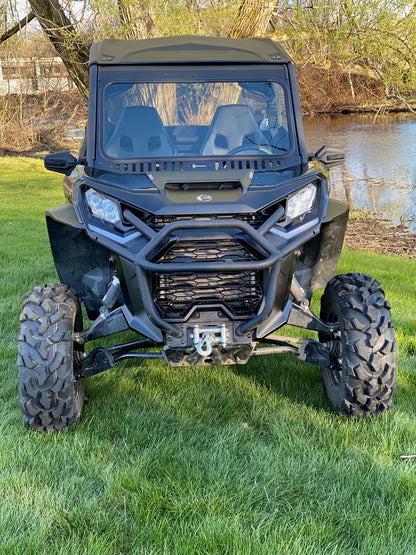 Can-Am Mav-Trail/Sport/Commander Vented Glass Windshield