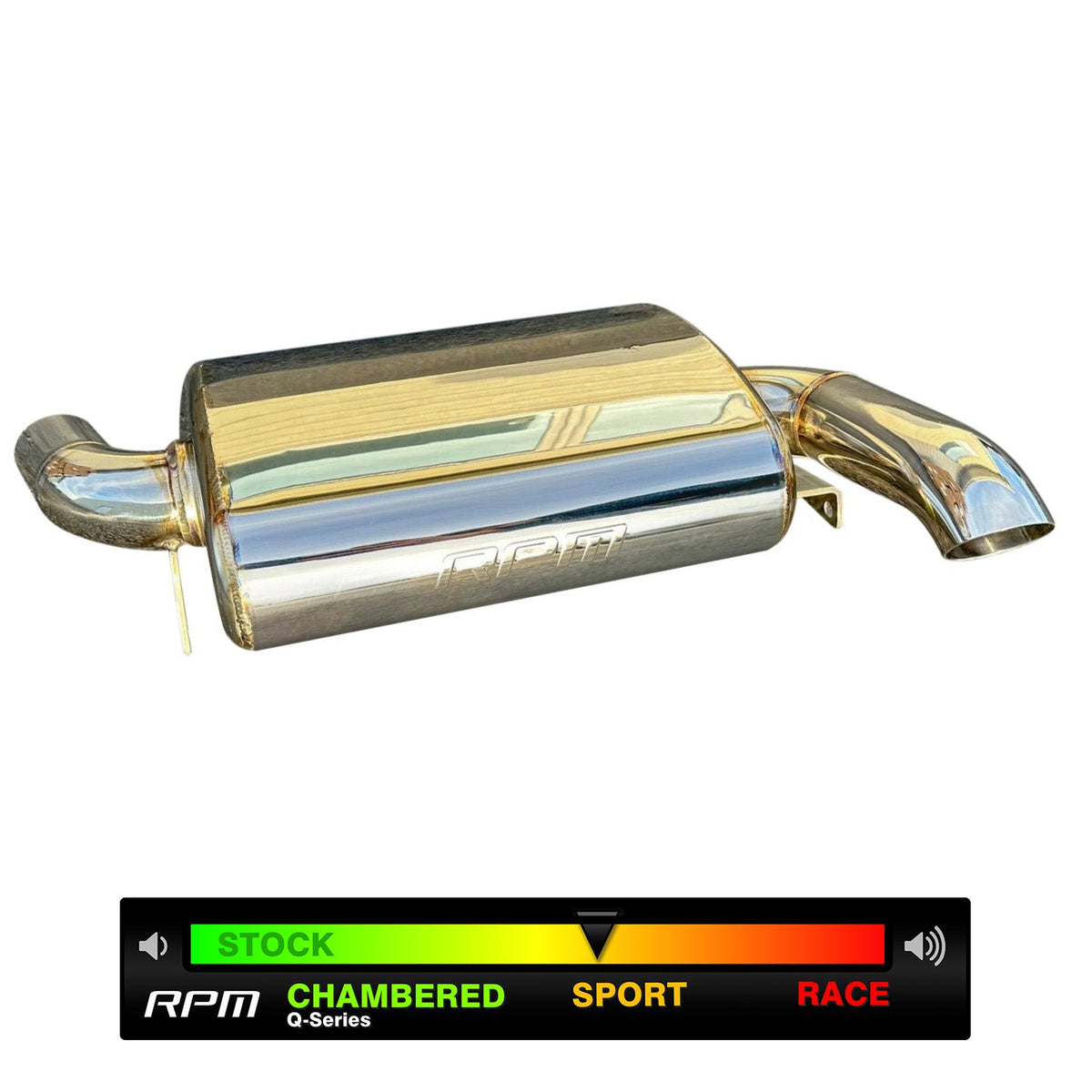 RPM 2016-2024 Can-Am Defender HD10/HD9/HD8 Slip On, Sport Muffler