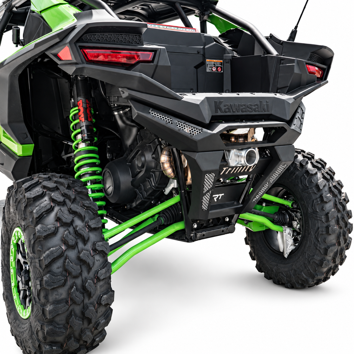 2026 Kawasaki Teryx H2 - Trinity Racing Stage 5 DRT PRO Slip-On Exhaust System