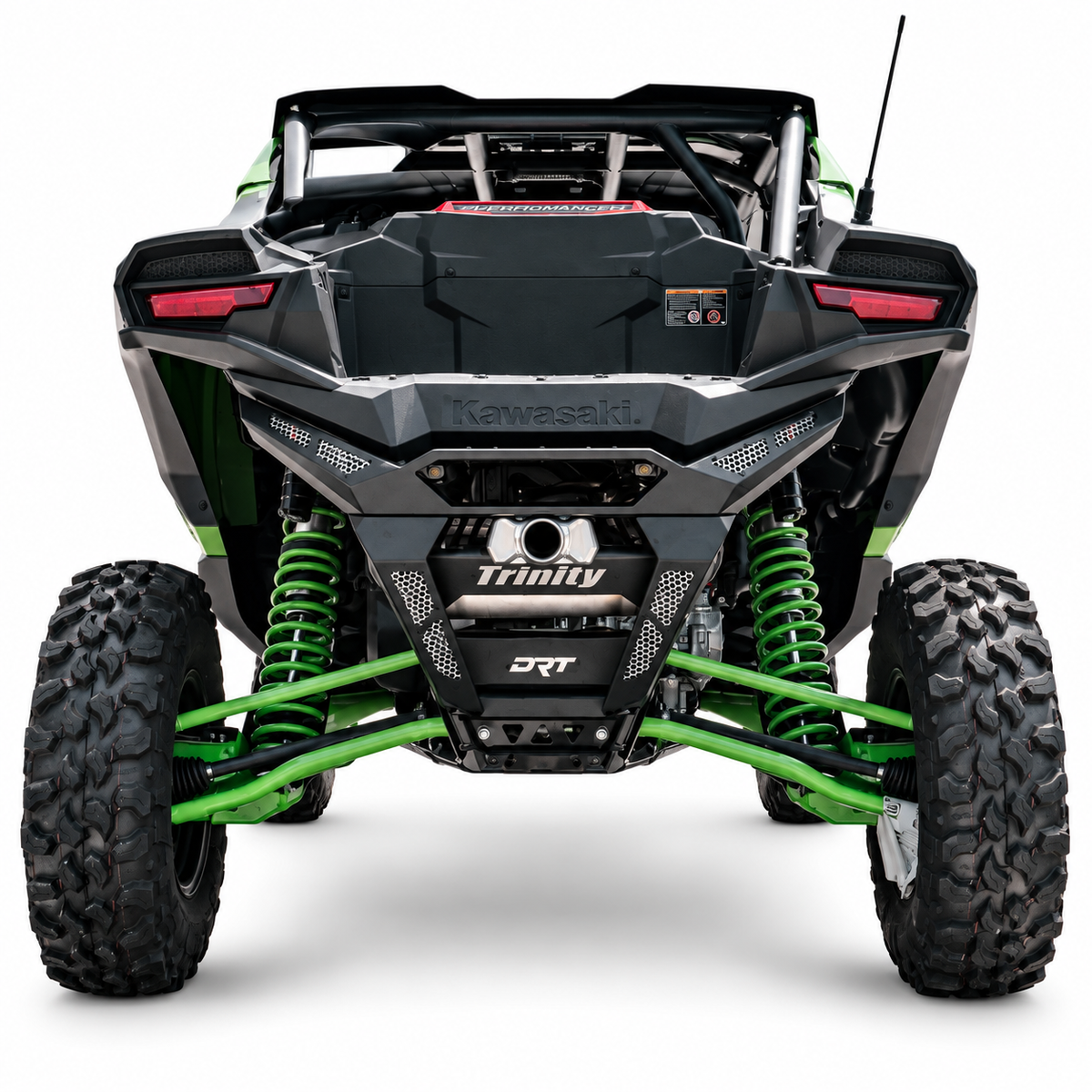 2026 Kawasaki Teryx H2 - Trinity Racing Stage 5 DRT PRO Slip-On Exhaust System