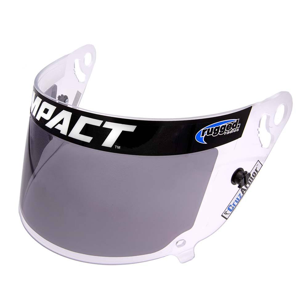 CruzArmor Impact Helmet Shields - Clear with Tinted Tearoff