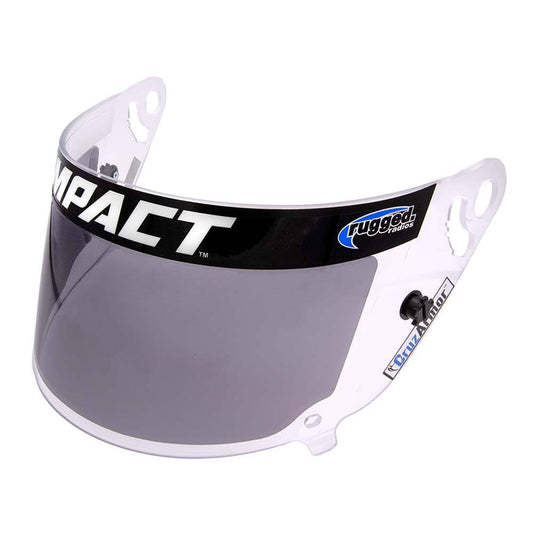CruzArmor Impact Helmet Shields - Clear with Tinted Tearoff