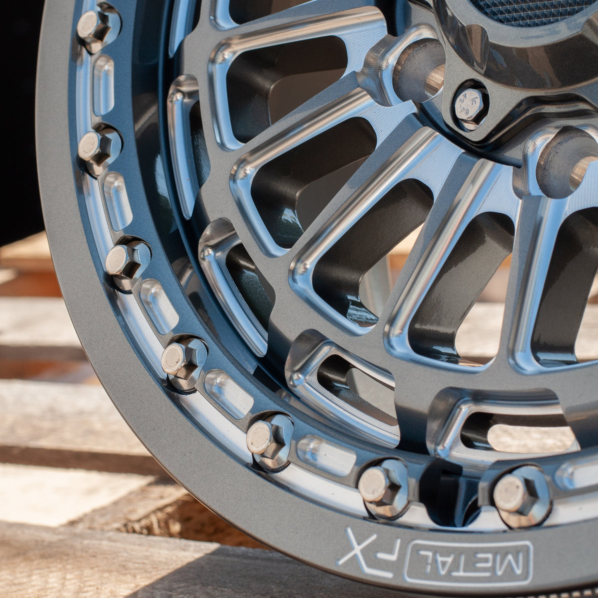 Metal FX Offroad Delta 6R Beadlock UTV wheel