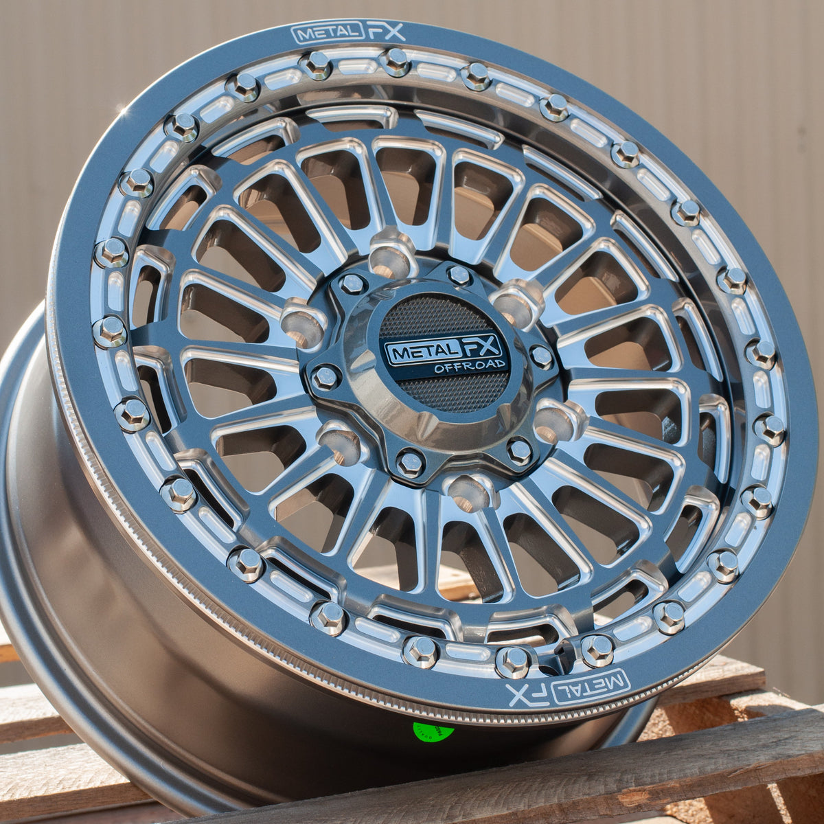 Metal FX Offroad Delta 6R Beadlock UTV wheel