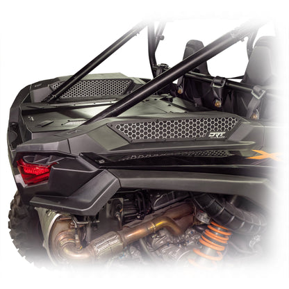 RZR XP 1000 aluminum intake vents installed on side panel