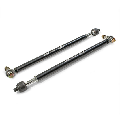 DRT Polaris RZR Turbo S/S4 HD Billet Aluminum Tie Rod Kit, (M16 Rack)