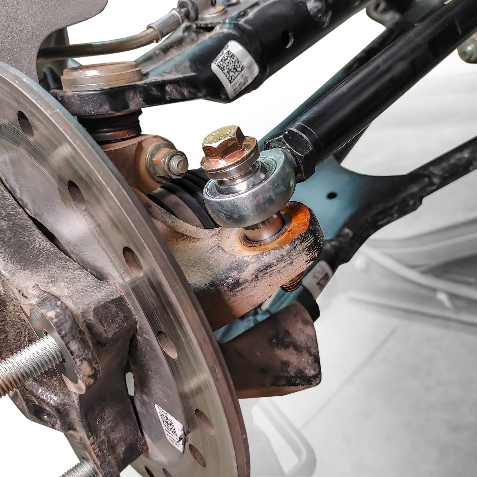 RZR pro xp tie rod kit close up detail