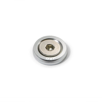 Raw aluminum washer kit by DRT, custom race inspired hardware for Can-Am, Polaris, Honda UTVs