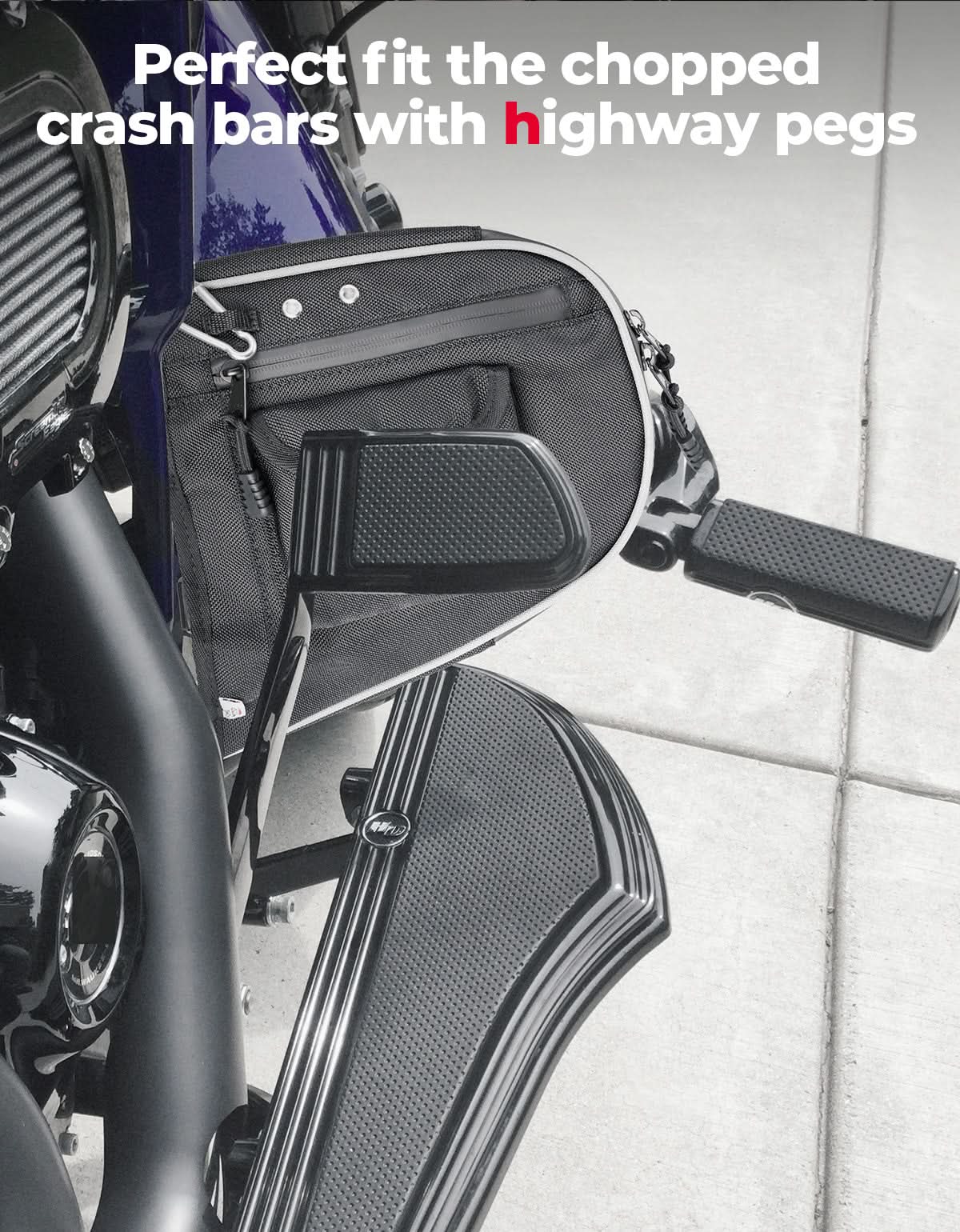 Motorcycle Leg Warmers for Touring Trike Models (1980-2025) - Kemimoto