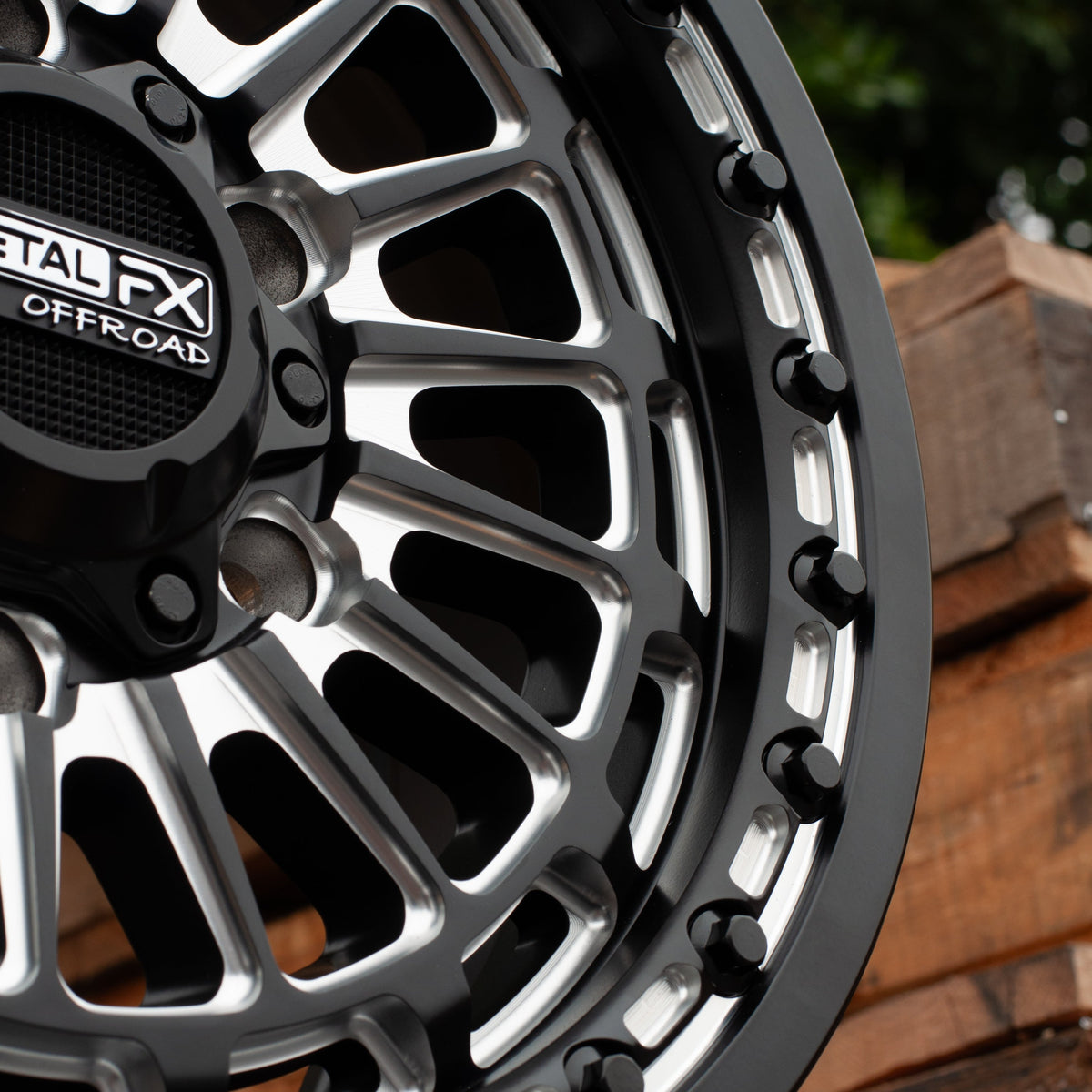 Metal FX Offroad Delta 6R Beadlock UTV wheel