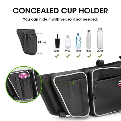 Can Am Maverick X3 Door Strorage Bags ï¼?Center Shoulder Console Storage Bag Bundle ($10 off) - KEMIMOTO