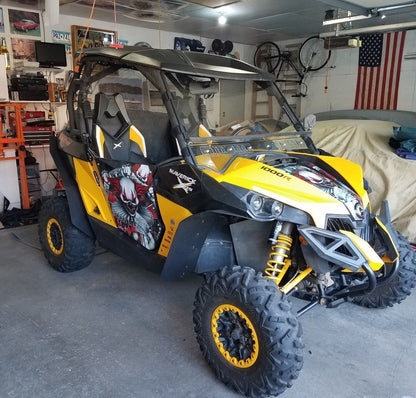 Extended Fender Flares Mud Flaps for Can-Am Maverick 1000R/MAX - Kemimoto