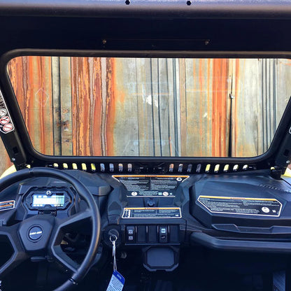 Can-Am Mav-Trail/Sport/Commander Vented Glass Windshield