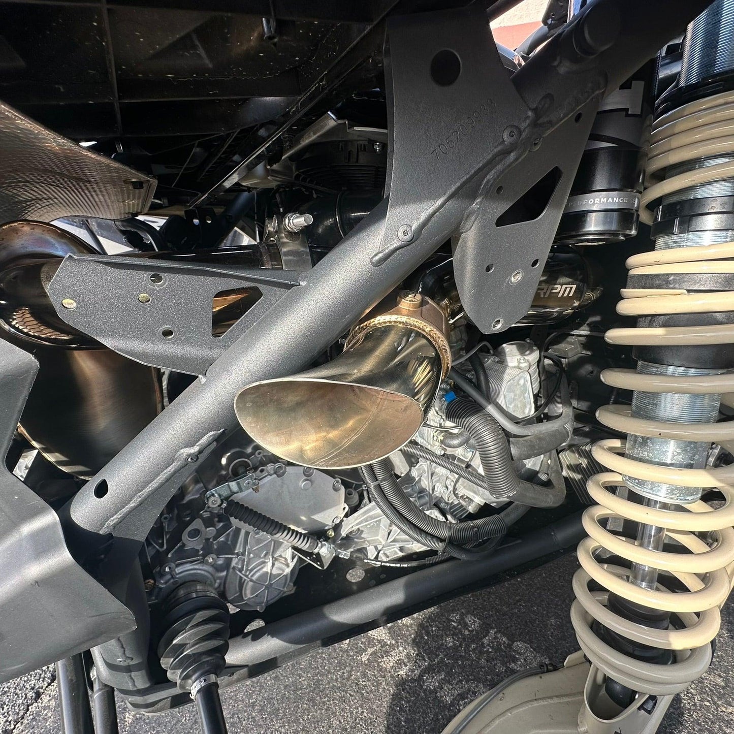 RPM Can-Am Maverick X3 FULL 3" Chambered Q-Series Turbo Back Exhaust System