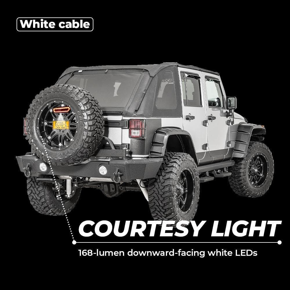 1.75-2â€?UTV Red Chase Tail Light 90133 Can Am Maverick X3 Polaris RZR PRO XP 2020 - KEMIMOTO
