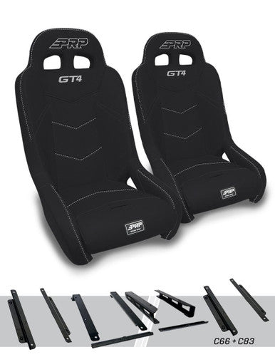 GT4 Suspension Seats Kit for Honda Talon (Pair)