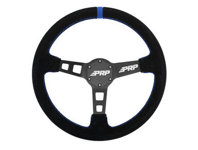 Deep Dish Suede Steering Wheel
