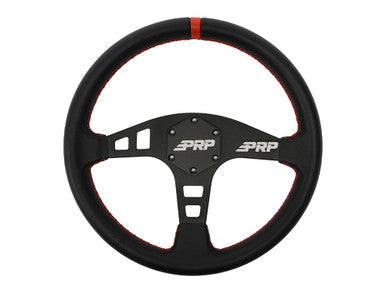 Flat Leather Steering Wheel