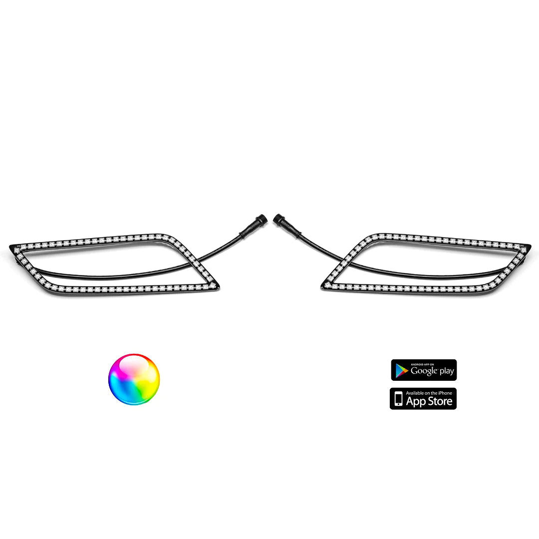 187 Style Talon Halos W/ Control Harness