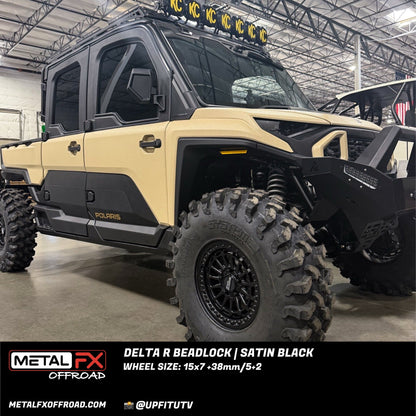 Metal FX Offroad Delta R Beadlock UTV wheel