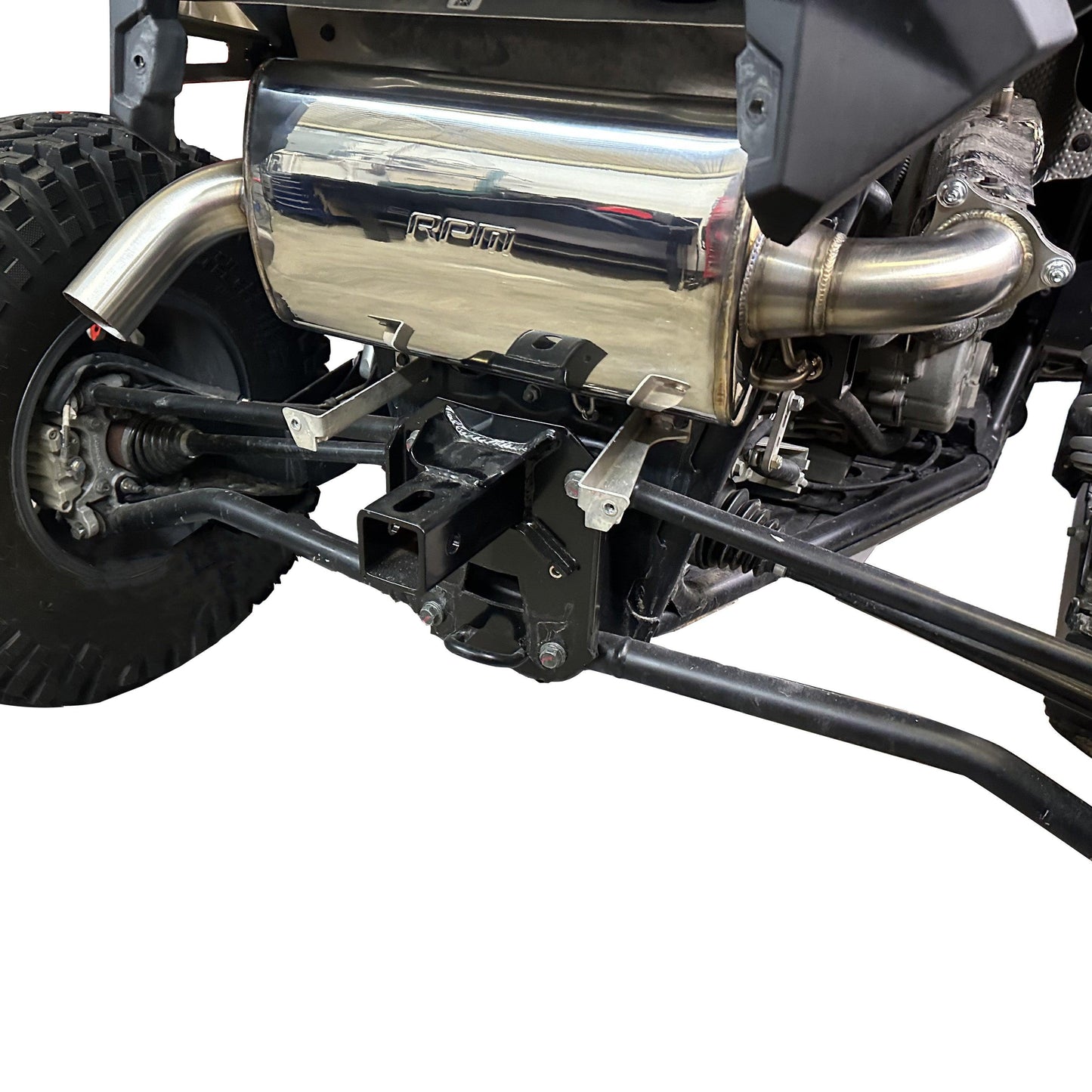 RPM 2020-2025 Polaris RZR PRO XP & Turbo R / Pro S Sport Muffler, Slip-On Catless Sport Muffler