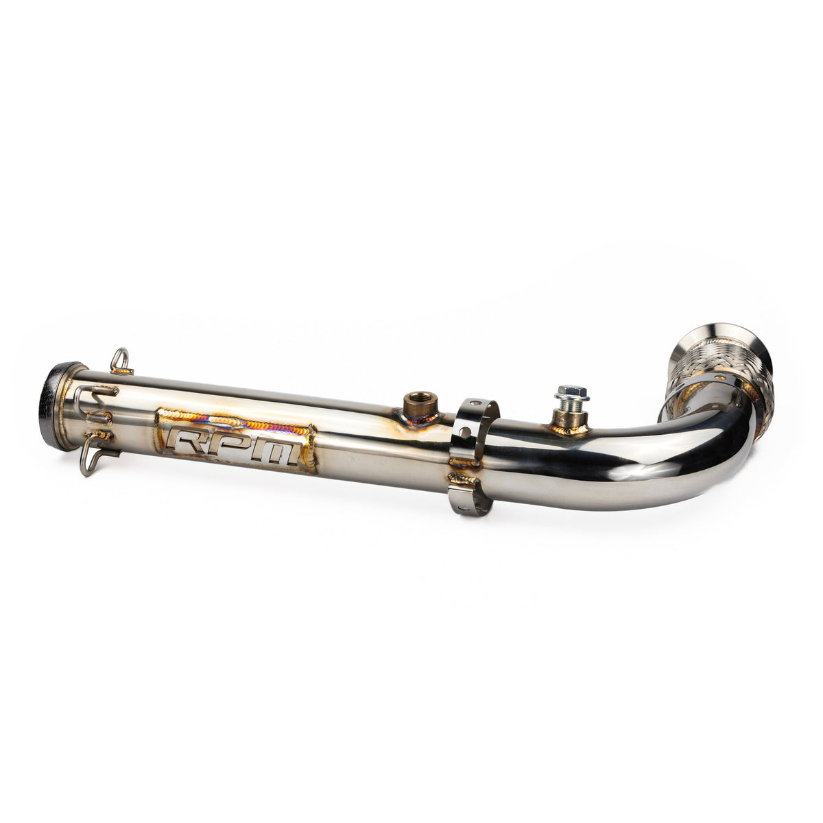 RPM Big Mouth Cat Delete Bypass Mid Race Pipe Can-Am Maverick X3 Turbo R & RR