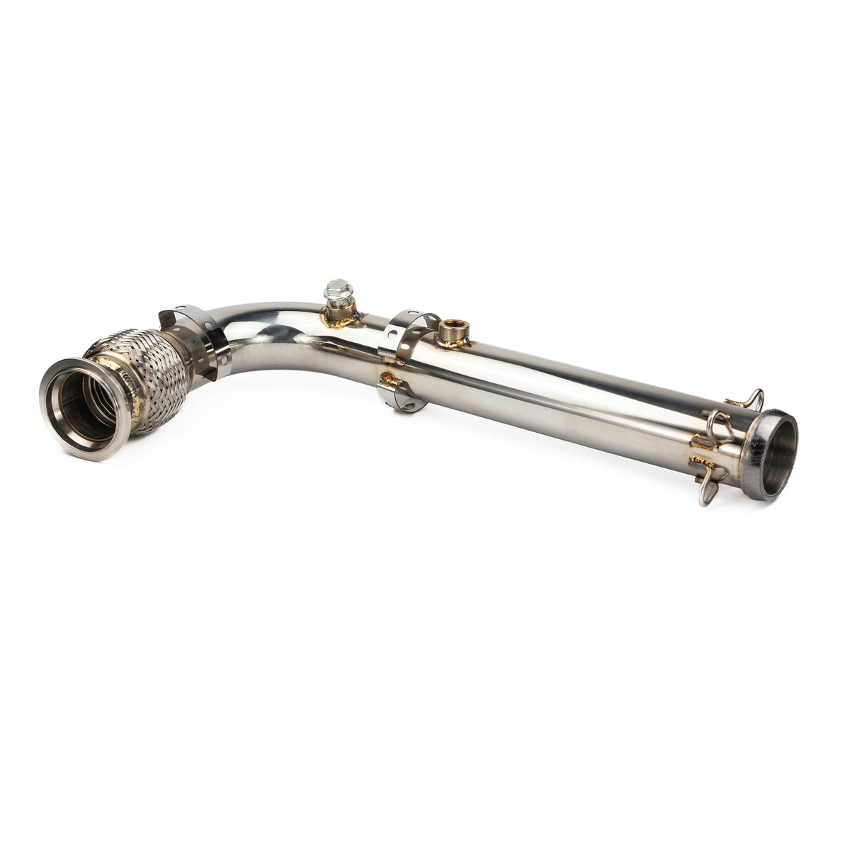 RPM Big Mouth Cat Delete Bypass Mid Race Pipe Can-Am Maverick X3 Turbo R & RR