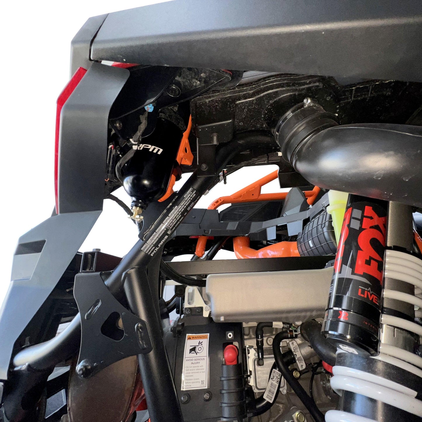 RPM Dual Baffle Polaris Pro R (4 Cyl) Oil Catch Can