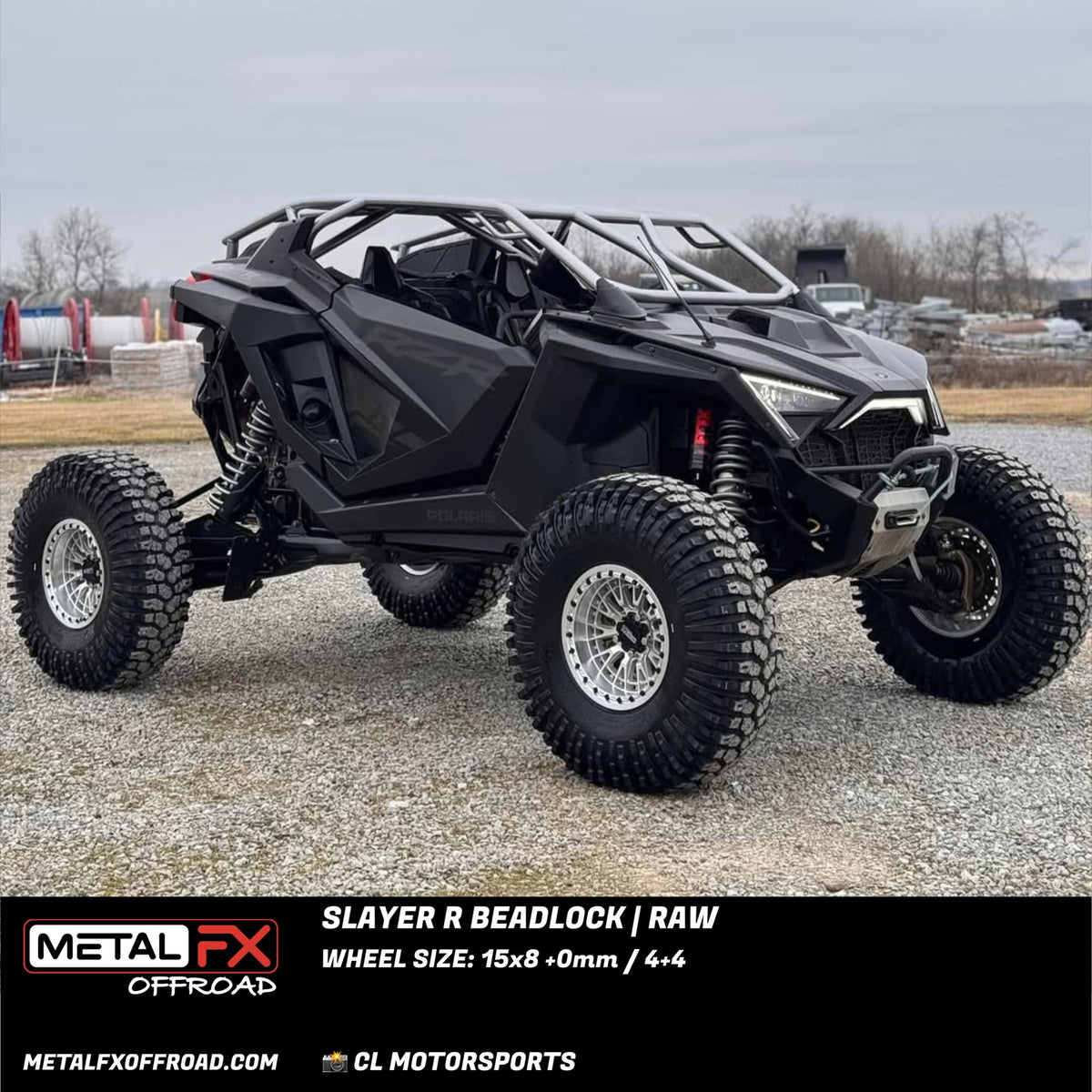 Metal FX Offroad Slayer R Beadlock UTV wheel