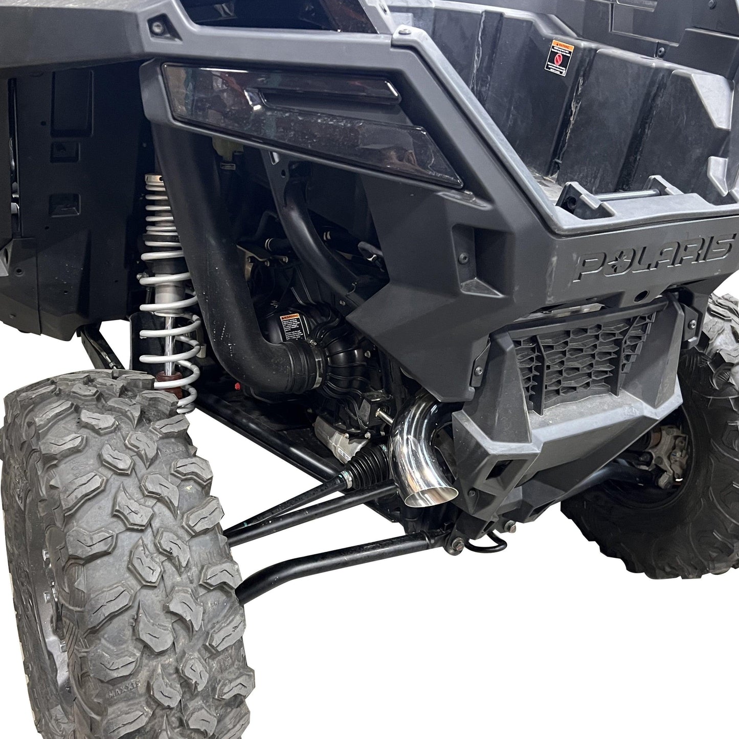 Rpm Rzr Pro Xp & Turbo R Full 3" Exhaust - Rpm Monster Core 3" Muffler & Mid Pipe