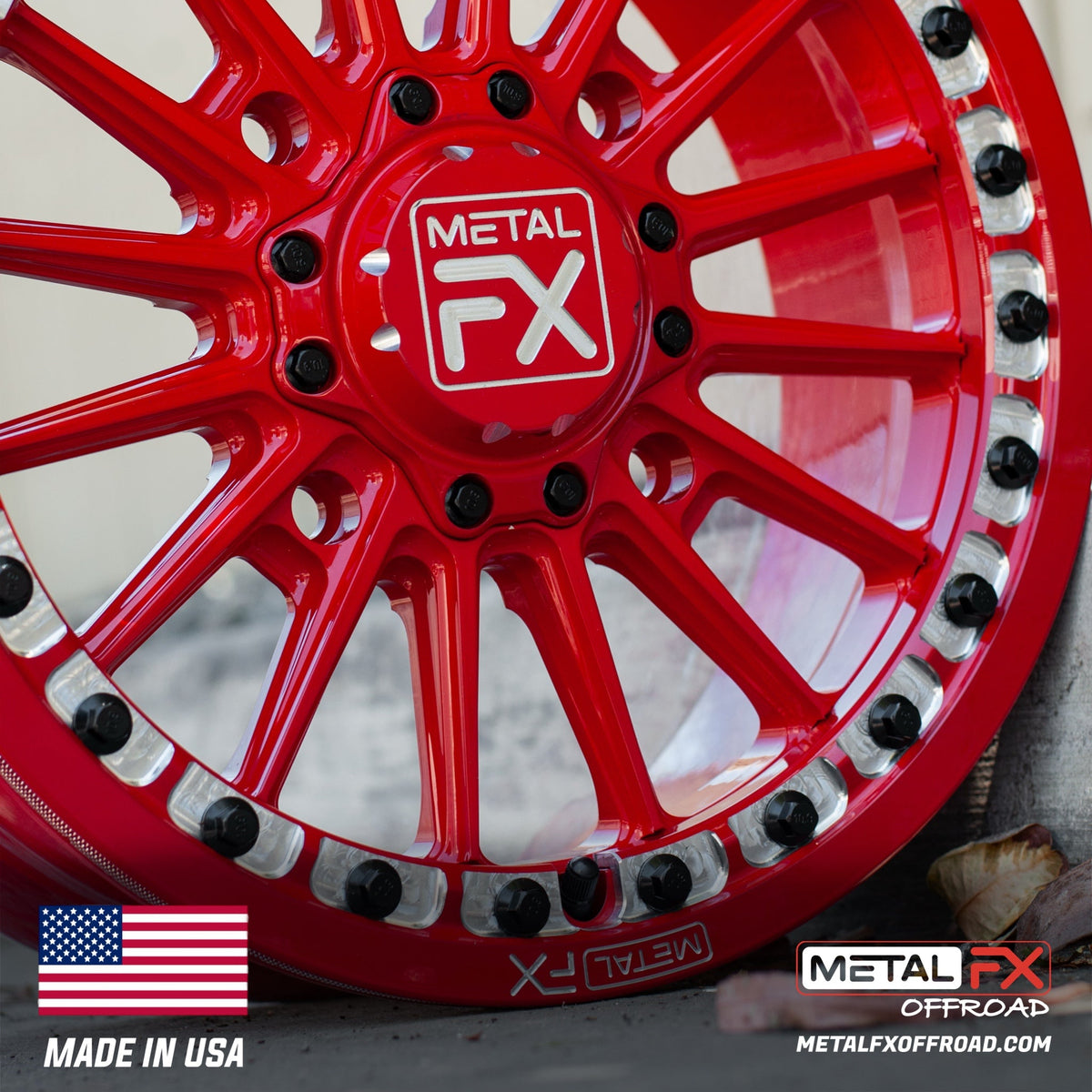 Metal FX Offroad Delta Forged Monoblock Beadlock UTV Wheel