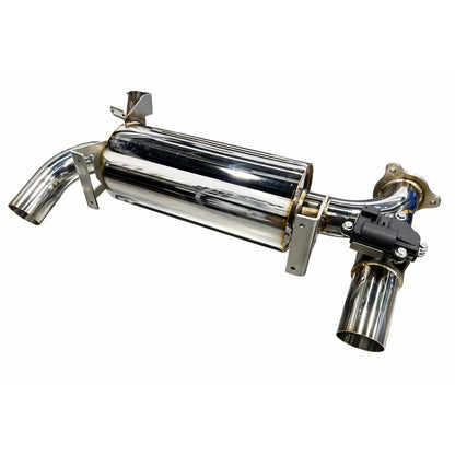 Rpm Rzr Pro Xp & Turbo R E-Valve Muffler - Dual Tip Captains Choice Exhaust - 2020-2025 Pro Xp & Turbo R
