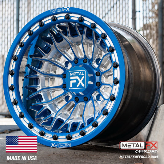 Metal FX Offroad Falcon Forged 3-Piece Beadlock UTV Wheel