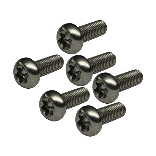 Rpm Ski-Doo & X3 Titanium Governor Cup Bolt Set, Screw Button (Qty 6) M8X25Mm Oem #250000757