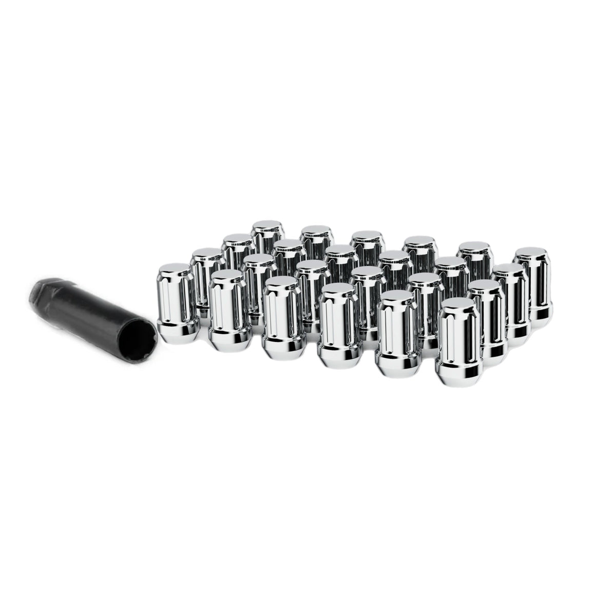 Metal FX Offroad Spline Drive Lug Nuts + Socket (Set of 24)