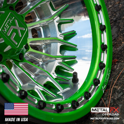 Metal FX Offroad Falcon Forged 3-Piece Beadlock UTV Wheel