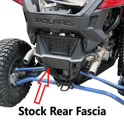 Rpm Rzr Pro Xp & Turbo R E-Valve Muffler - Dual Tip Captains Choice Exhaust - 2020-2025 Pro Xp & Turbo R