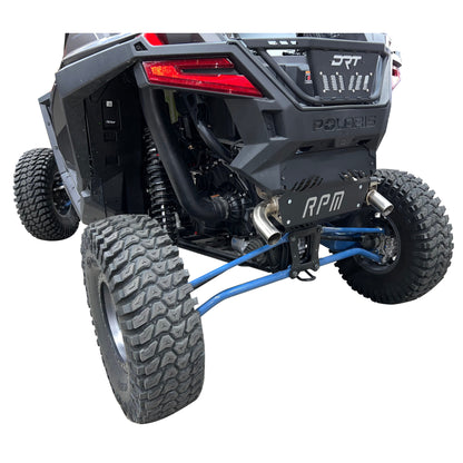 Rpm Rzr Pro Xp & Turbo R E-Valve Muffler - Dual Tip Captains Choice Exhaust - 2020-2025 Pro Xp & Turbo R
