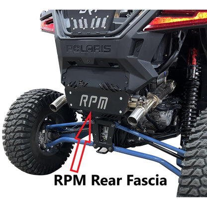 Rpm Rzr Pro Xp & Turbo R E-Valve Muffler - Dual Tip Captains Choice Exhaust - 2020-2025 Pro Xp & Turbo R